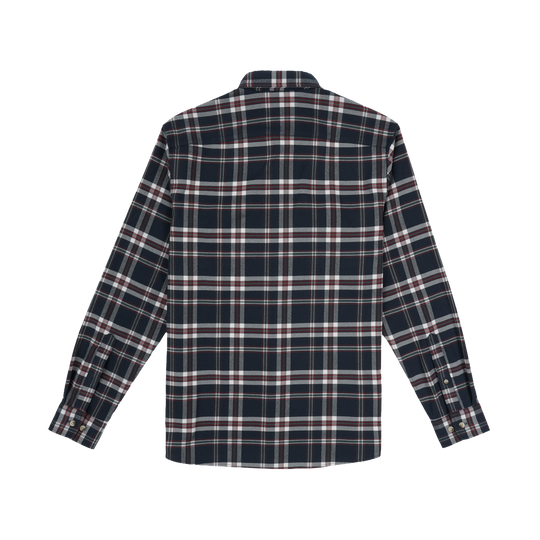 Poncho The Willamette Long Sleeve Shirt, back view