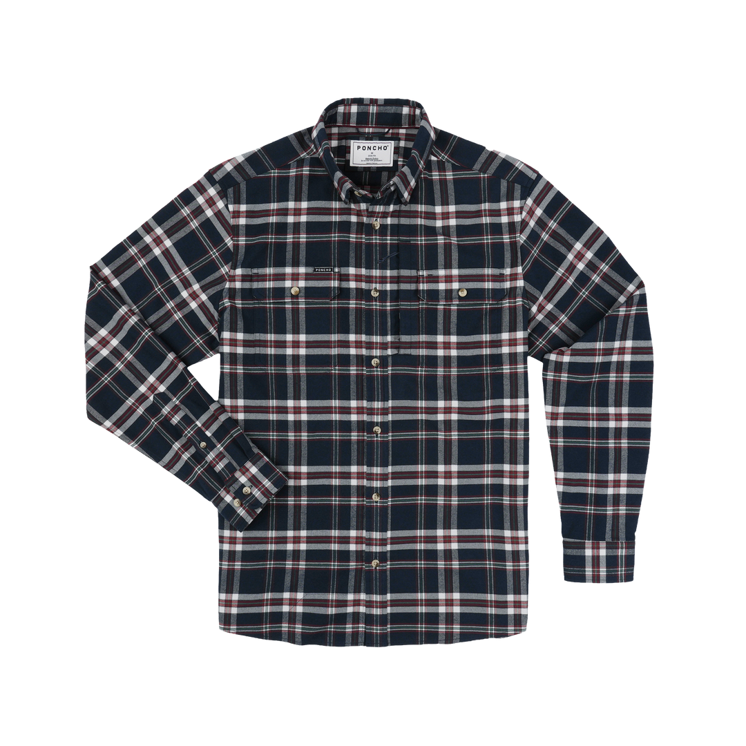 Poncho The Willamette Long Sleeve Shirt, front view