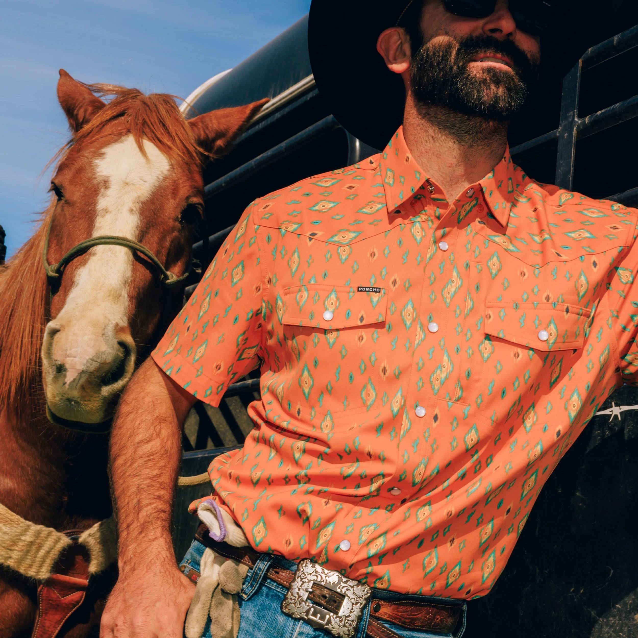 Poncho The Bisbee Short Sleeve Shirt | Tailwaters Fly Fishing