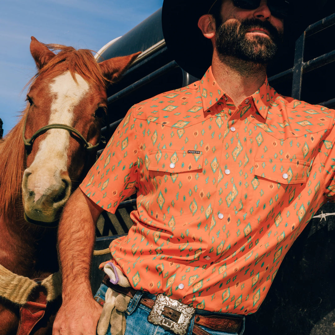 Poncho The Bisbee Short Sleeve Shirt | Tailwaters Fly Fishing