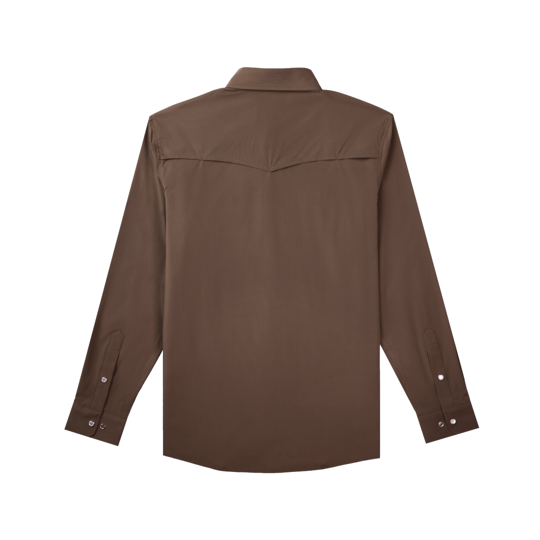 Poncho The Lewis Long Sleeve Shirt, back view, view 3