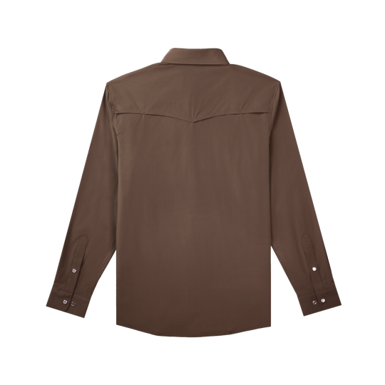 Poncho The Lewis Long Sleeve Shirt, back view, view 3