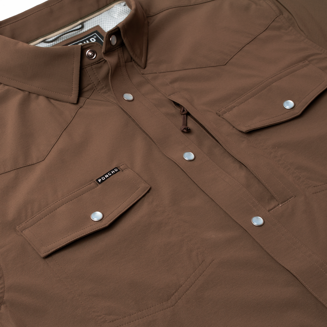 Poncho The Lewis Long Sleeve Shirt, detail