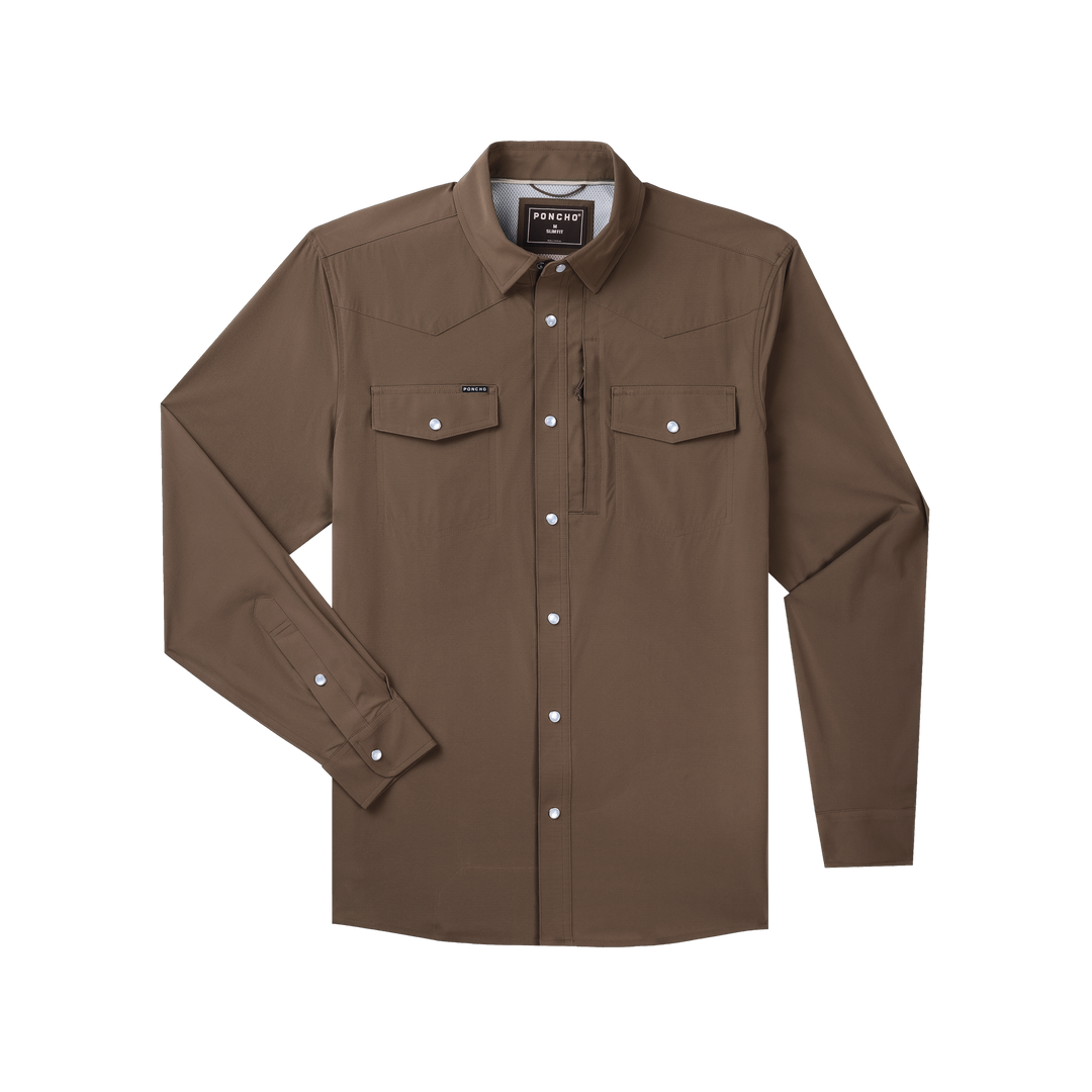 Poncho The Lewis Long Sleeve Shirt, front view