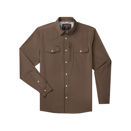 Poncho The Lewis Long Sleeve Shirt, front view