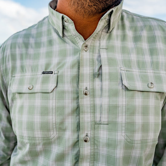 Poncho The Sapelo Long Sleeve Shirt | Tailwaters Fly Fishing