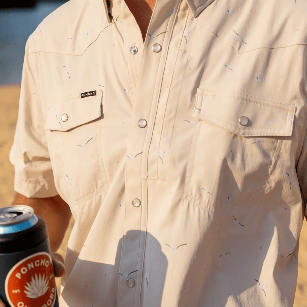 Poncho The Siesta Key Short Sleeve Shirt | Tailwaters Fly Fishing