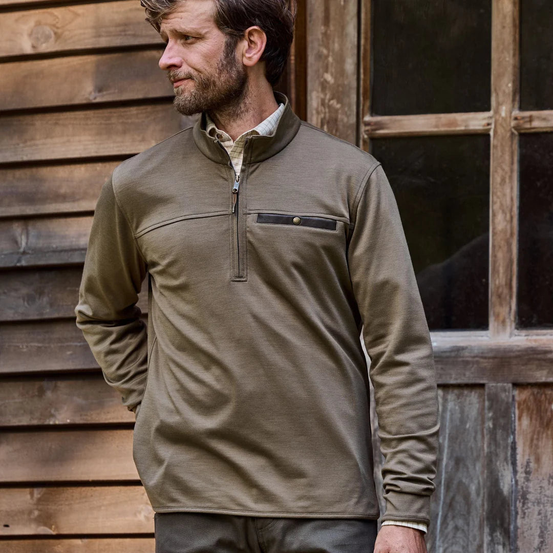 Tom Beckbe Tucker Fleece Quarter Zip