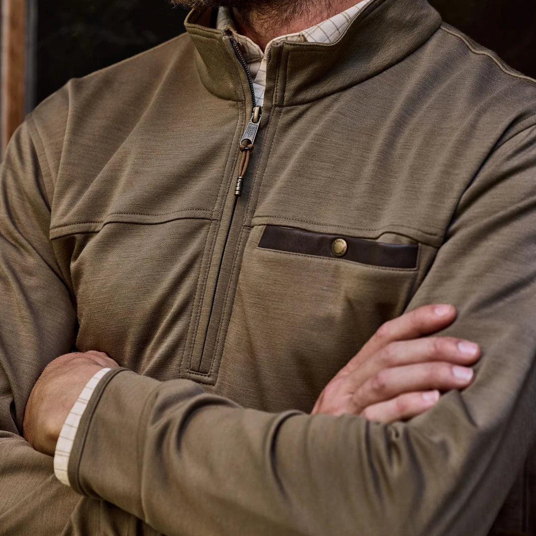 Tom Beckbe Tucker Fleece Quarter Zip