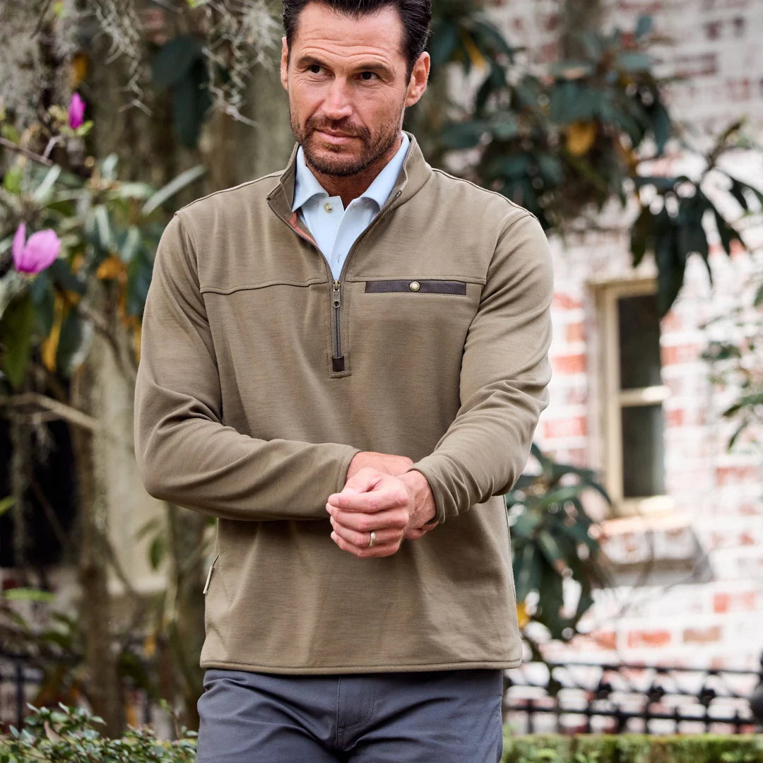 Tom Beckbe Tucker Fleece Quarter Zip