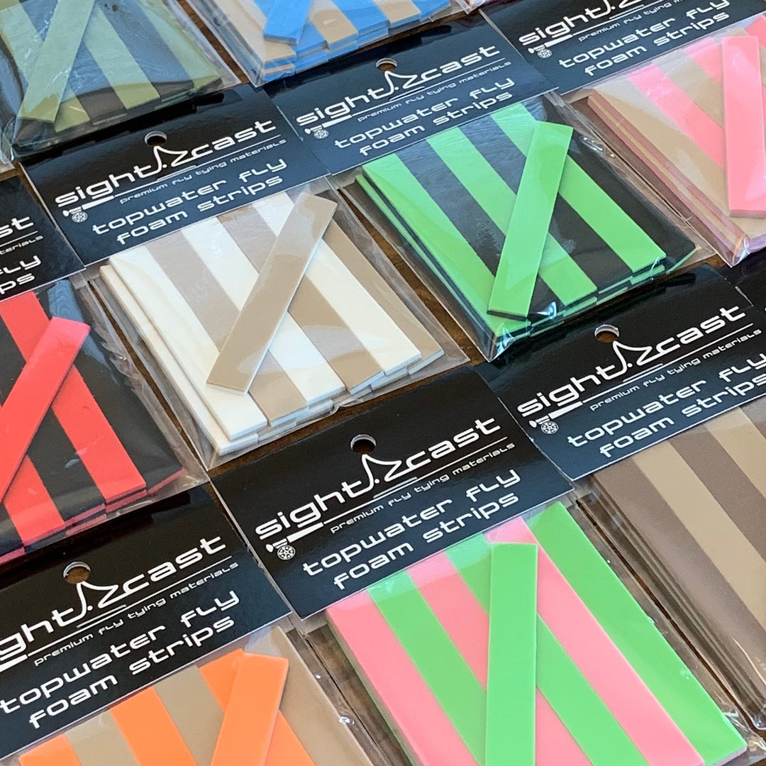 Sightcast Topwater Fly Foam Strips | Tailwaters Fly Fishing