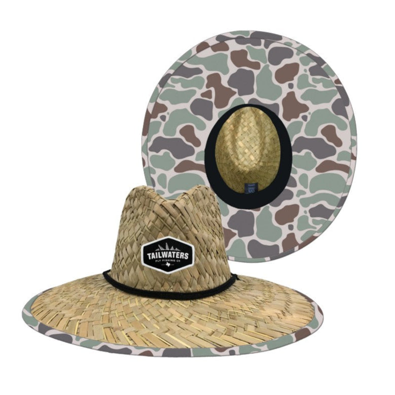 Tailwaters Fly Fishing Tracker Straw Hat | Tailwaters Fly Fishing