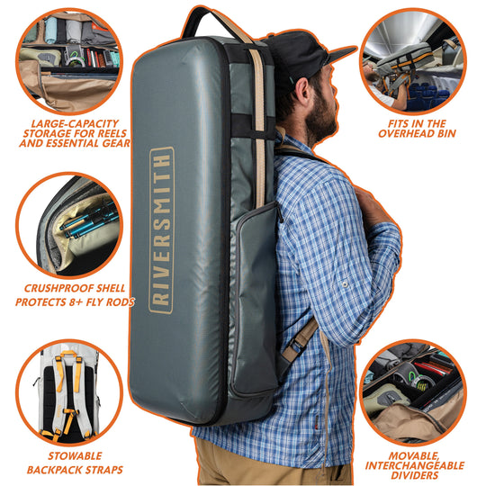Riversmith Convoy Travel Pack | Tailwaters Fly Fishing