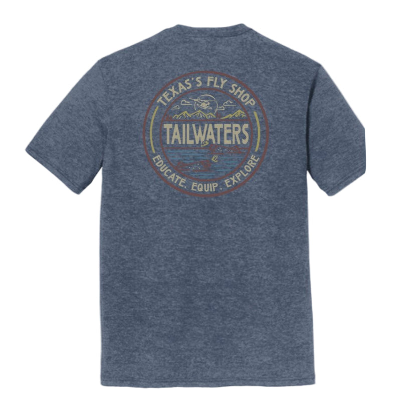 Tailwaters Fly Fishing Trouty Destination T-Shirt | Tailwaters Fly Fishing