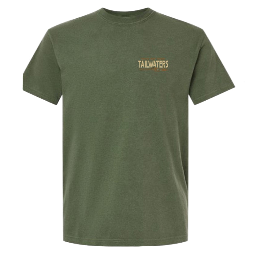 Tailwaters Fly Fishing Trouty Destination T-Shirt | Tailwaters Fly Fishing