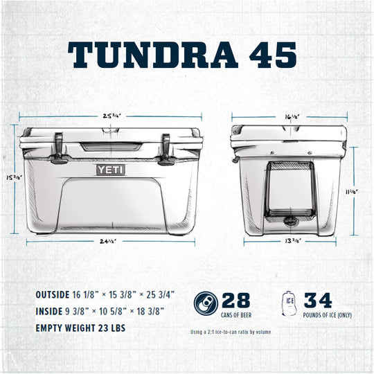 Yeti Tundra 45 Cooler | Tailwaters Fly Fishing