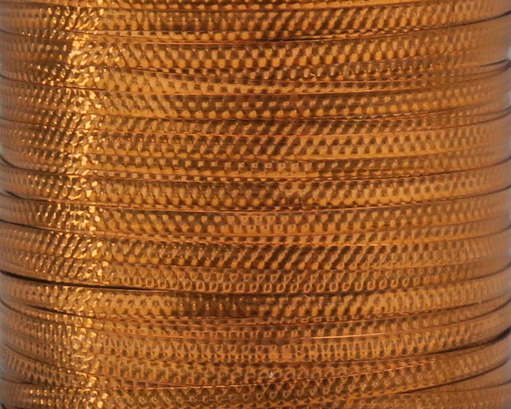 Hareline Uni Flat Embossed French Tinsel | Tailwaters Fly Fishing