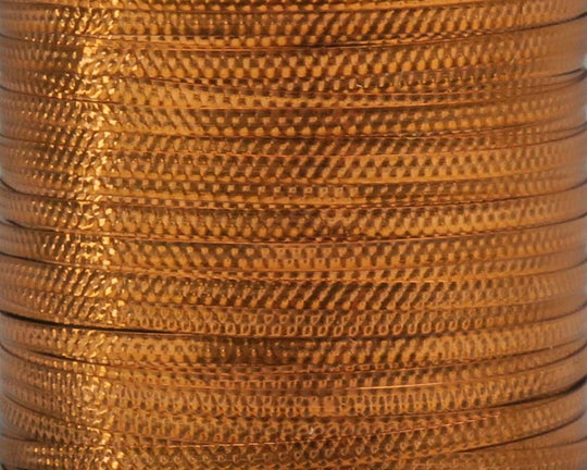 Hareline Uni Flat Embossed French Tinsel | Tailwaters Fly Fishing