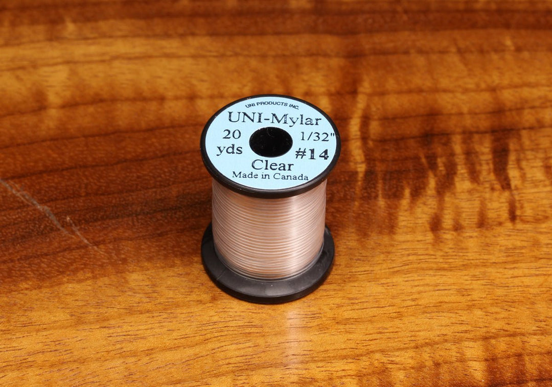 Hareline Uni Clear Mylar Size 14