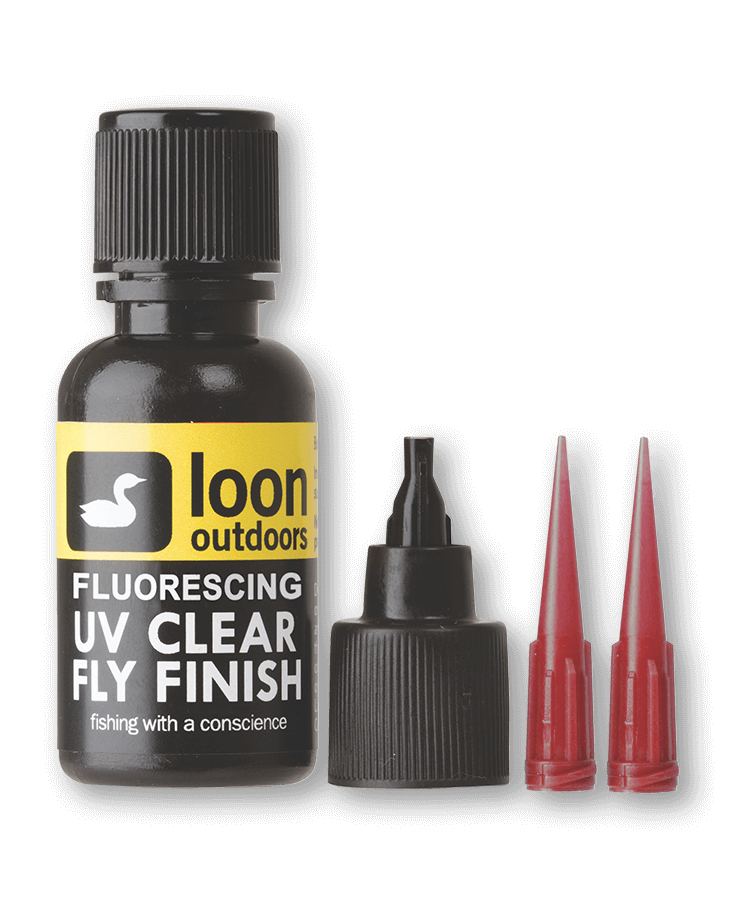 Loon Fluorescing UV Clear Fly Finish, view 2
