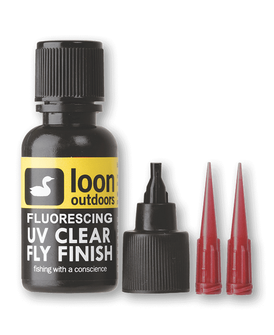 Loon Fluorescing UV Clear Fly Finish, view 2