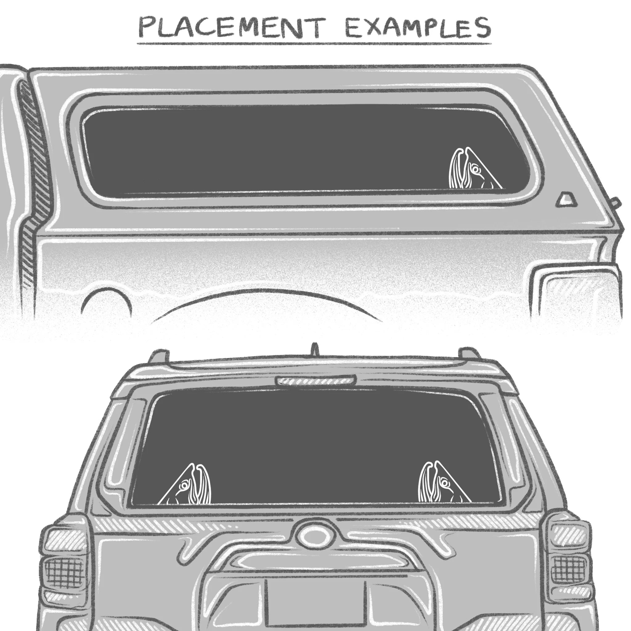 Casey Underwood Redfish Tail Decal | Tailwaters Fly Fishing