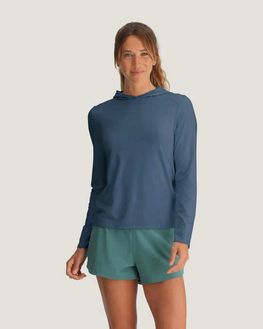 Free Fly Women's Bamboo Shade Hoodie II, Wshhd