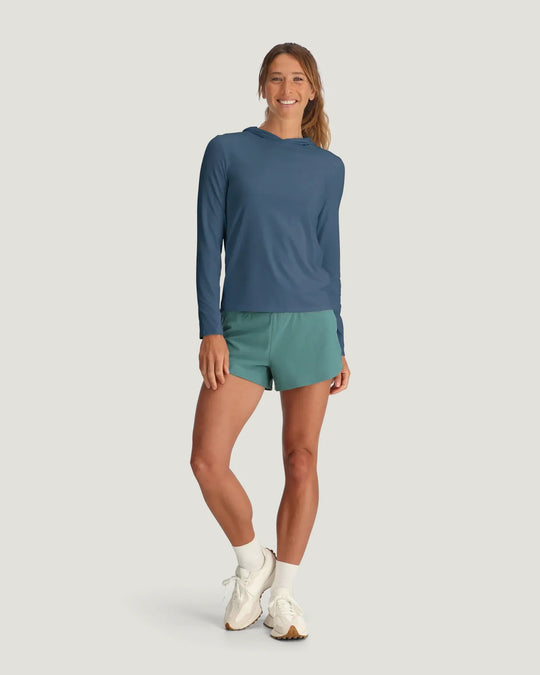 Free Fly Women's Bamboo Shade Hoodie II, Wshhd, view 6