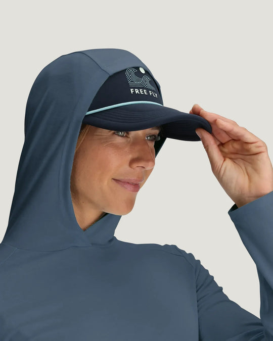 Free Fly Women's Bamboo Shade Hoodie II, Wshhd, view 3