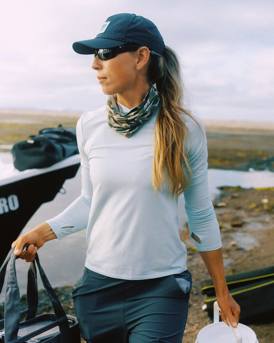 Free Fly Women's Bamboo Shade Hoodie II, Shade Hoodie Ii, worn, view 2