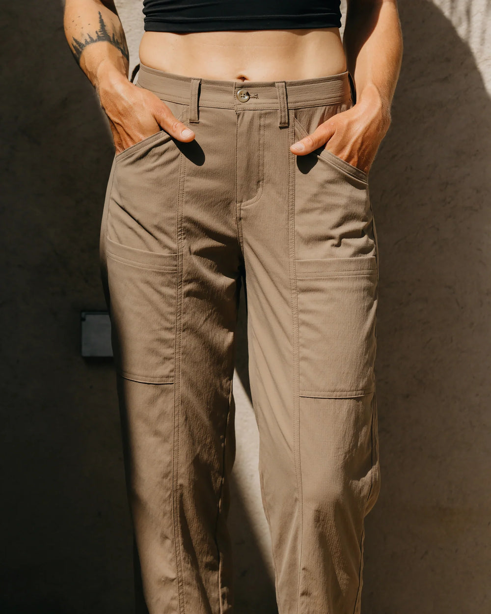 Free Fly Women's Topogrid Pant, Topogrid Pant, worn