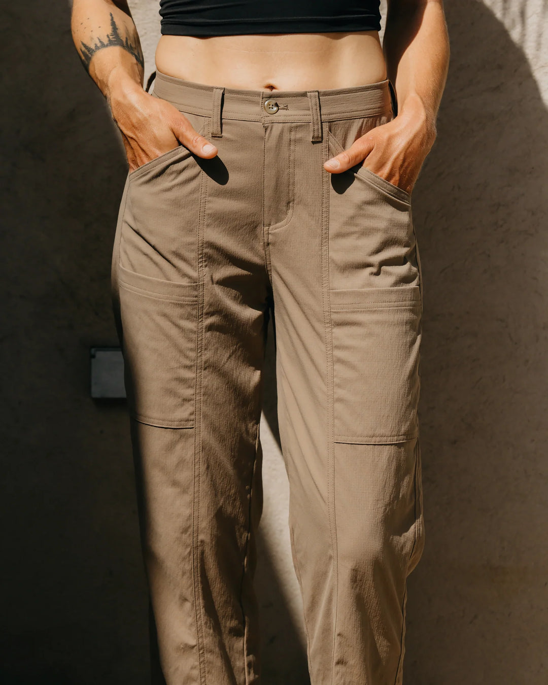 Free Fly Women's Topogrid Pant, Topogrid Pant, worn