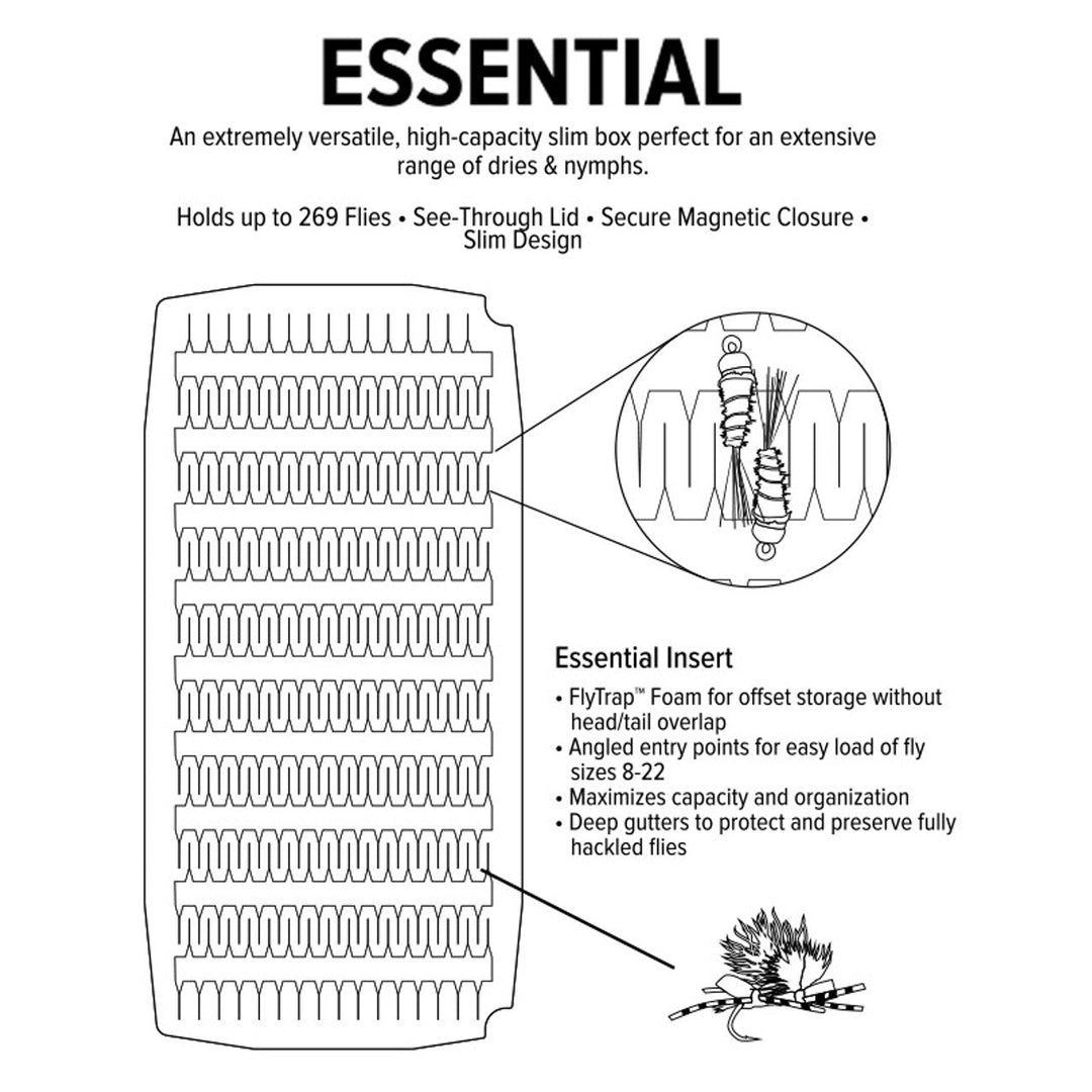 UPG Foam Essential Fly Box | Tailwaters Fly Fishing