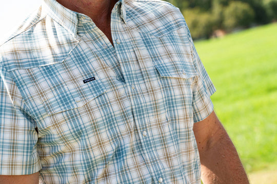 Poncho The Sandbar Short Sleeve Shirt, S Ranch