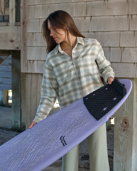 Free Fly Women's Seawool Oversized Flannel | Tailwaters Fly Fishing
