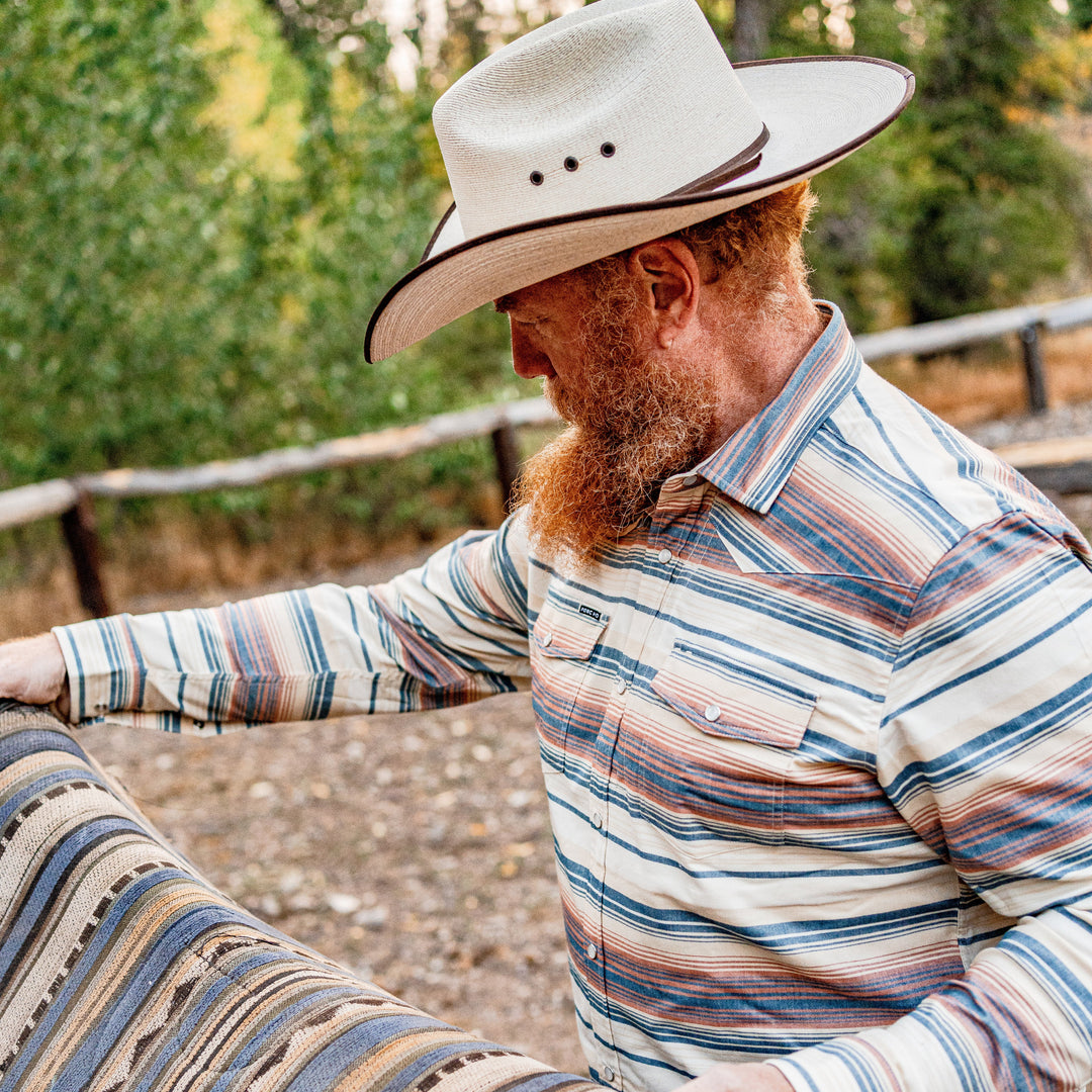 Poncho The Saddle Blanket Long Sleeve Shirt, view 5