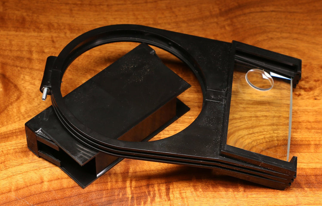 Hareline Shade Mount 2X Magnifier for Hareline Master Tying Light | Tailwaters Fly Fishing