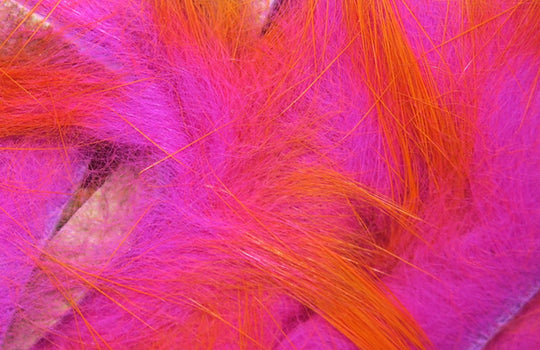 Hareline Crosscut Two Tone Rabbit Strips