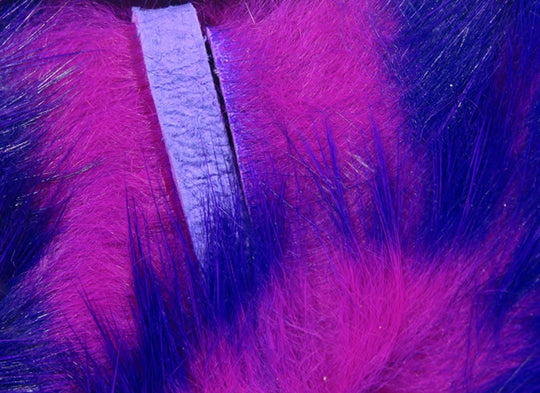 Hareline Crosscut Two Tone Rabbit Strips