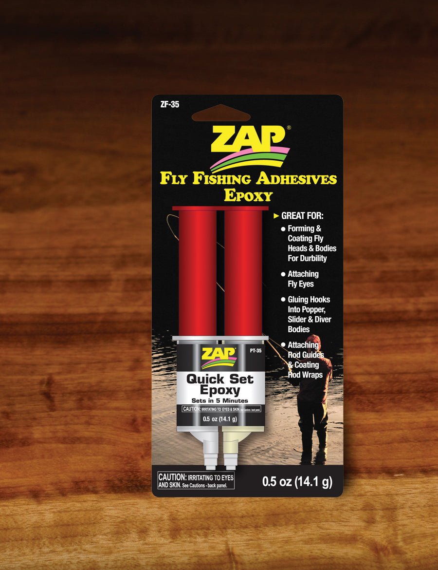 Hareline Fly Fishing Quick Set epoxy