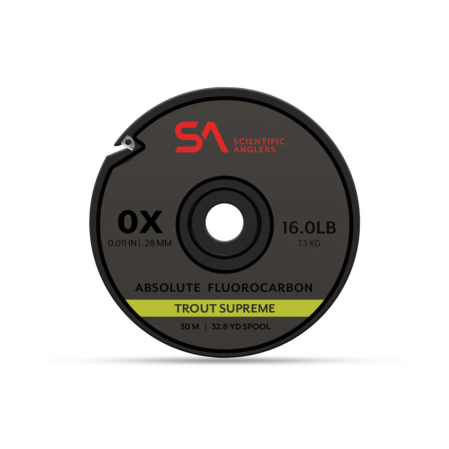 Scientific Anglers Absolute Fluorocarbon Trout Supreme Tippet | Tailwaters Fly Fishing