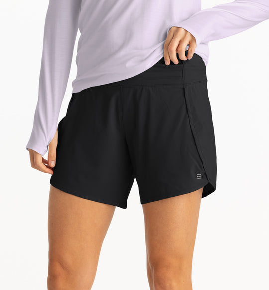 Free Fly Women's Bamboo-Lined Breeze Short - 6" | Tailwaters Fly Fishing