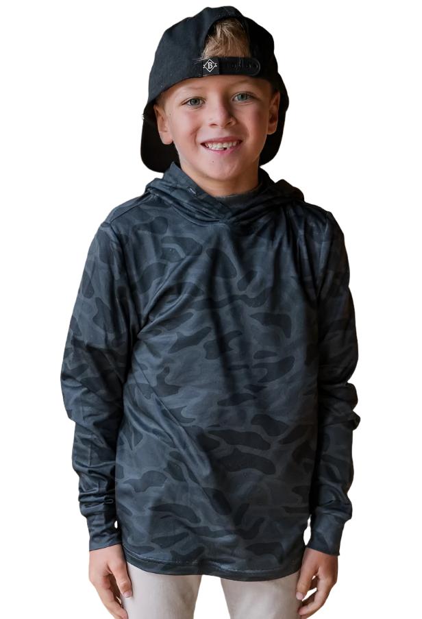 Burlebo Youth Performance Hoodie | Tailwaters Fly Fishing