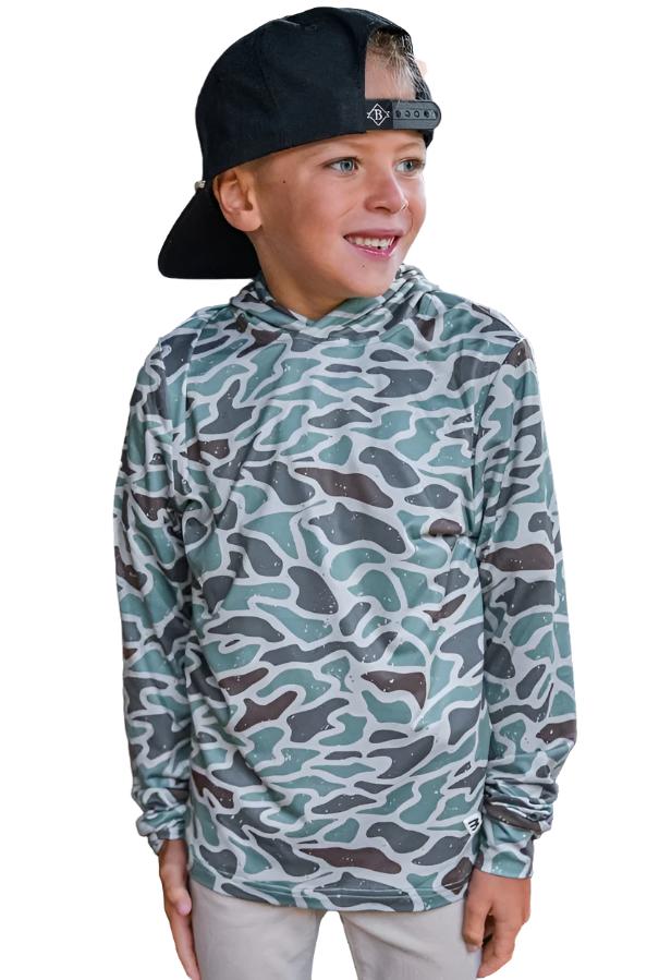 Burlebo Youth Performance Hoodie | Tailwaters Fly Fishing