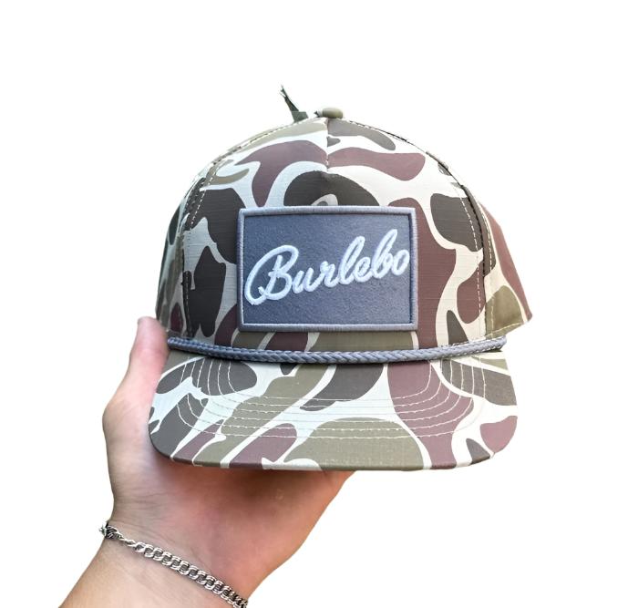 Burlebo Youth Cap - Burlebo Grey Patch | Tailwaters Fly Fishing
