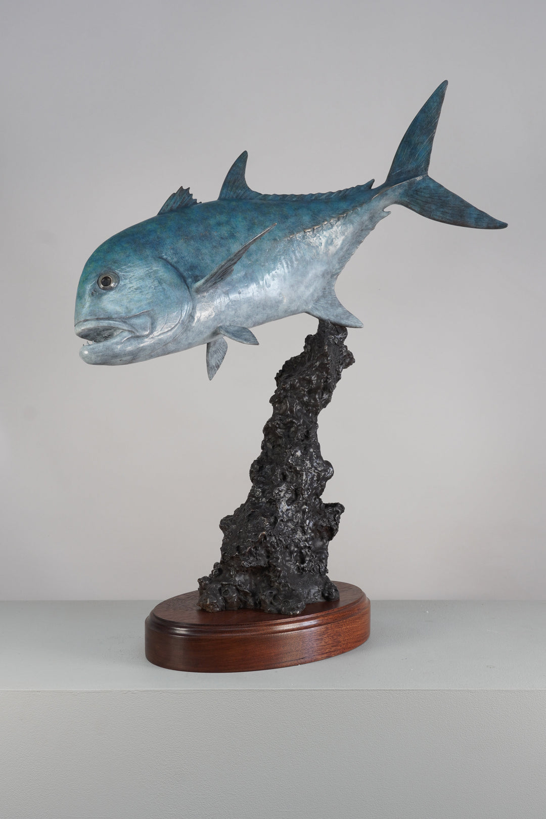 Chris Bladen Giant Trevally I Bronze Sculpture | Tailwaters Fly Fishing