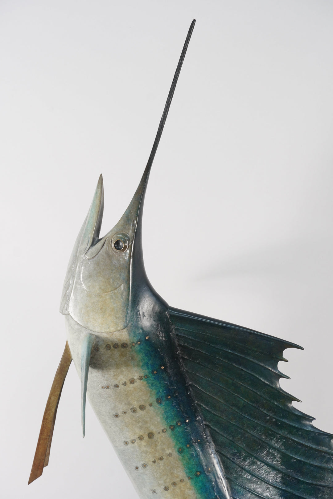 Chris Bladen Leaping Sailfish Bronze Sculpture | Tailwaters Fly Fishing