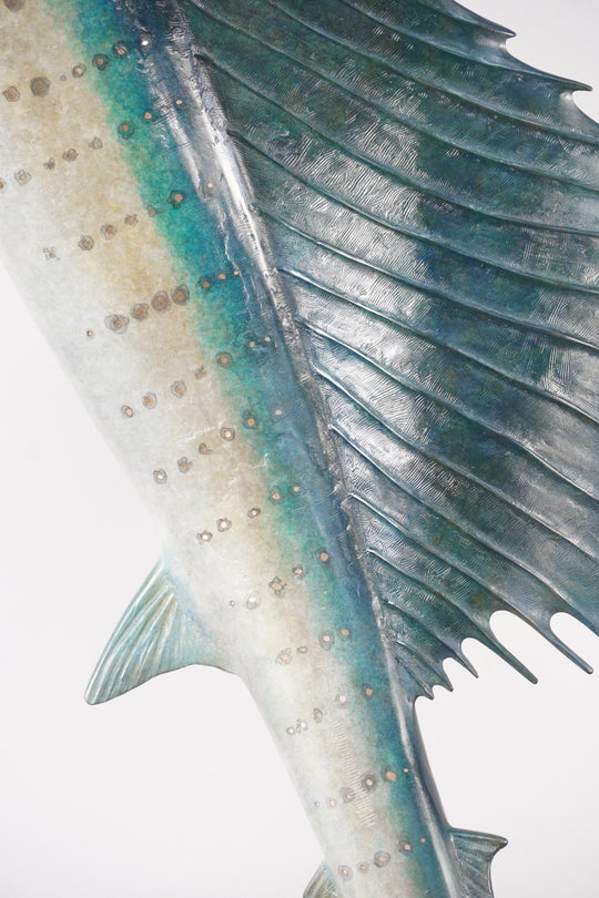 Chris Bladen Leaping Sailfish Bronze Sculpture | Tailwaters Fly Fishing