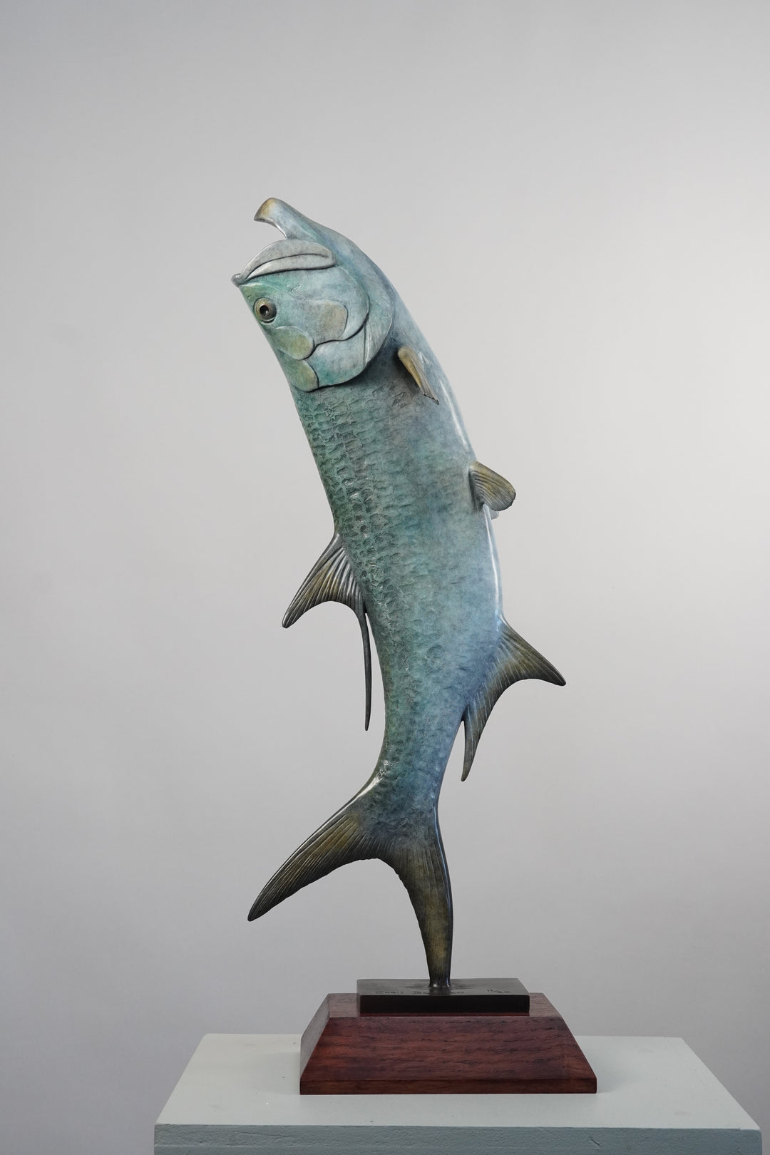 Chris Bladen Tarpon Study Bronze Sculpture (In Store - Ready To Ship) | Tailwaters Fly Fishing