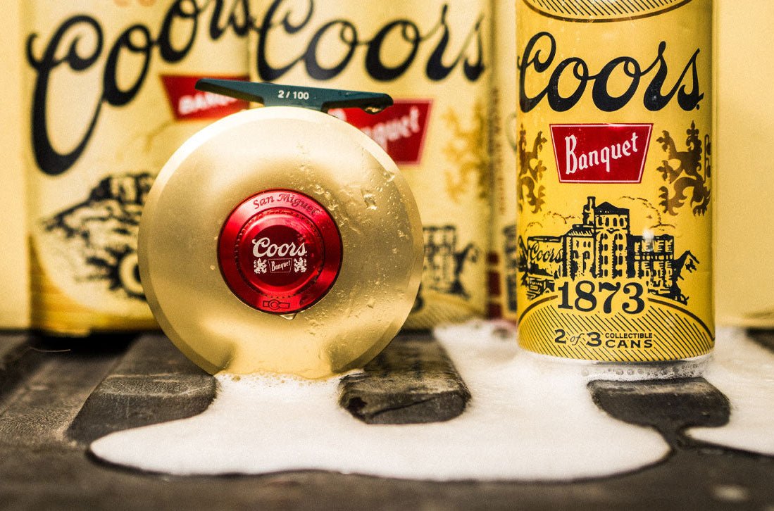 coors fly reel Banquet Cimarron Creek When the mountains turn blue Coors Light Cimarron LT